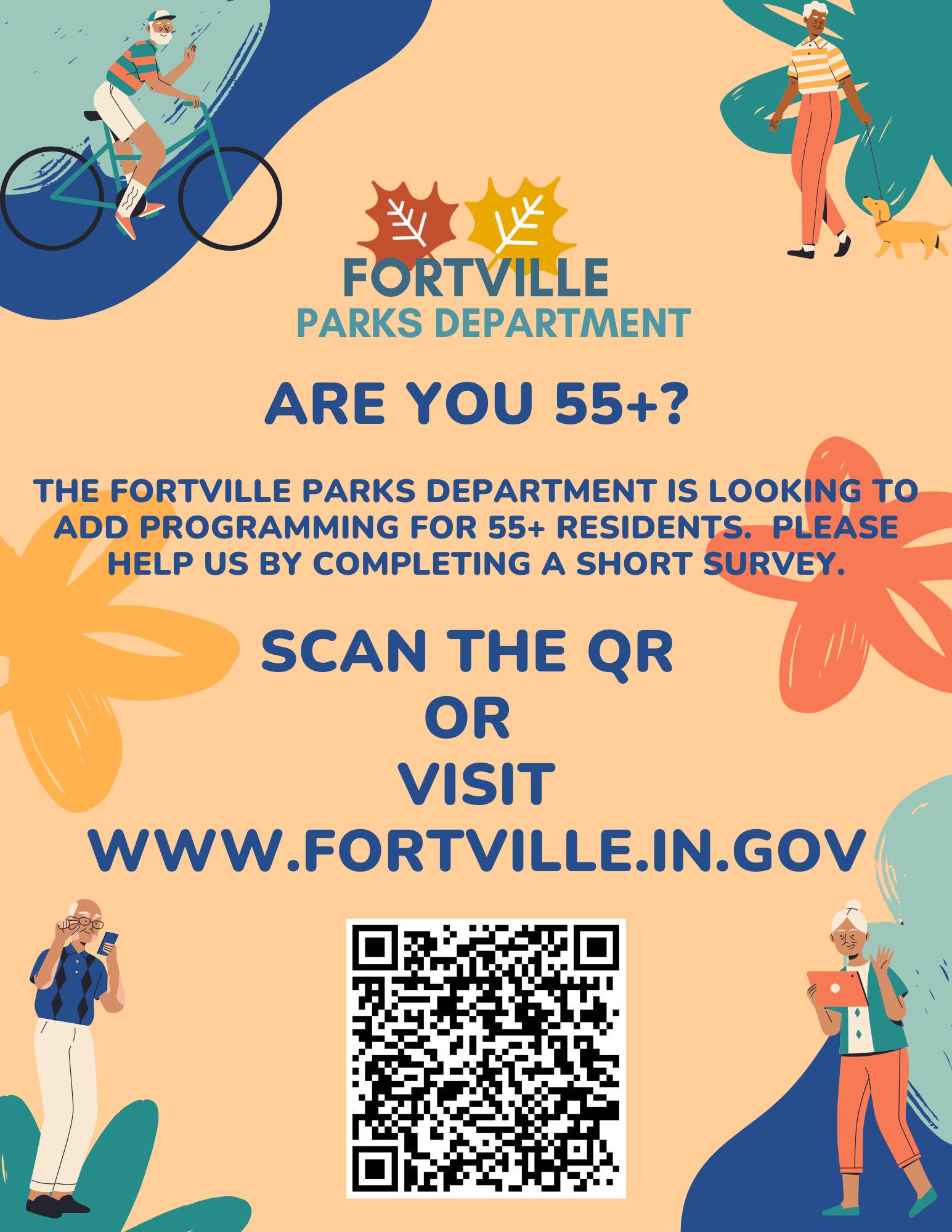 Fortville Parks Survey: Ages 55+ Programming